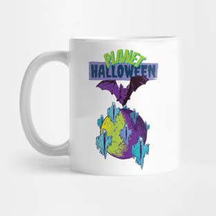 Planet Moon Halloween Mug